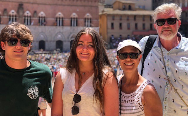 Kristine McManus family trip Italy Healthy Advisor