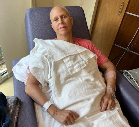 Kristine McManus Receiving Chemotherapy Healthy Advisor Podcast