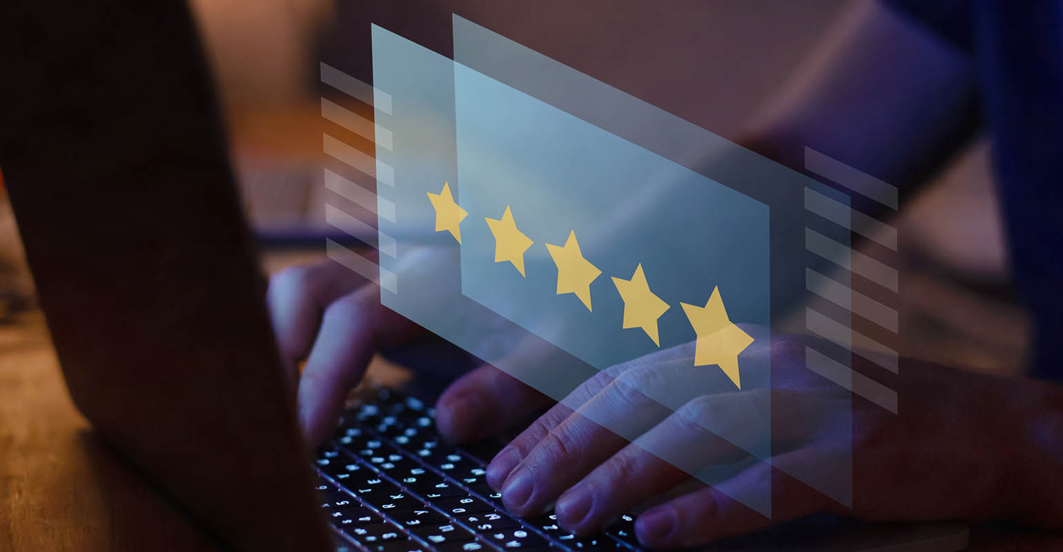 online review stars