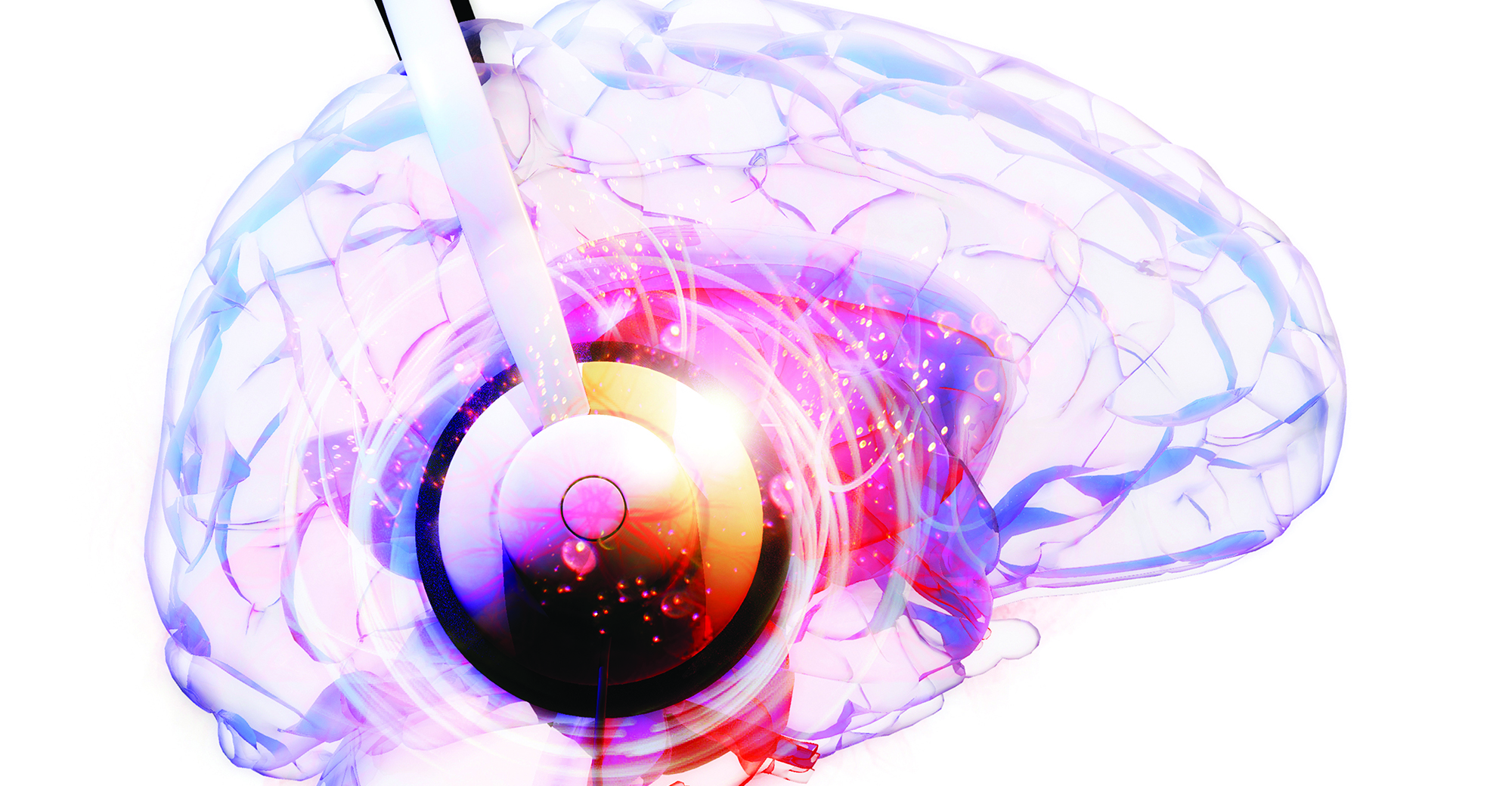 Brain sound. Музыкальный мозг. Звук и мозг. Мозг с наушниками. Музыкальная фармакология.