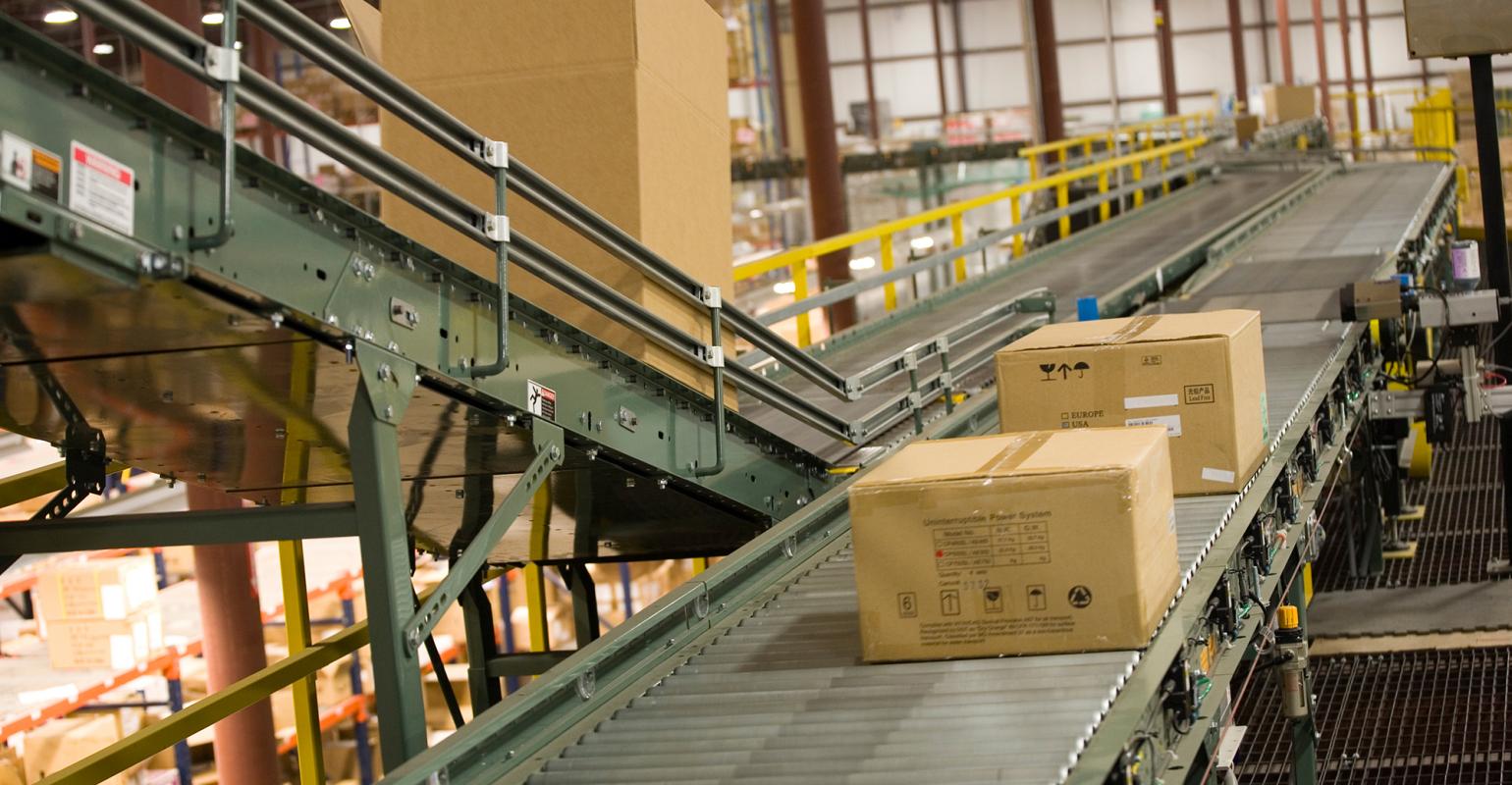 warehouse conveyor belt