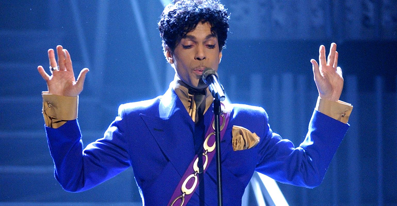 Prince singing