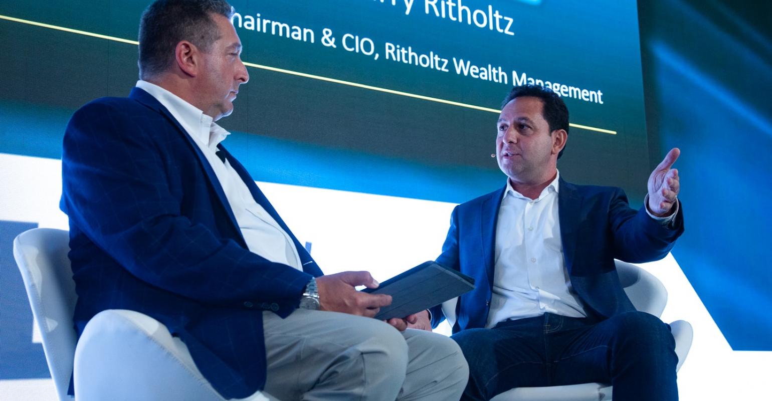 Barry Ritholtz and Peter Mallouk at Wealth/Stack