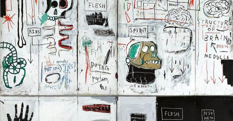 Jean Michel Basquiat Flesh and Spirit