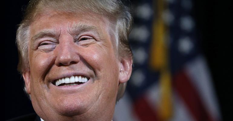 Donald Trump smile