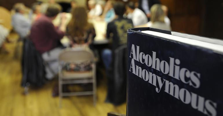 alcoholics anonymous meeting