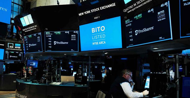 BITO bitcoin futures etf new york stock exchange