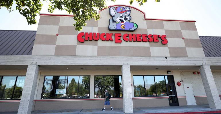 Chuck E Cheese's restaurant