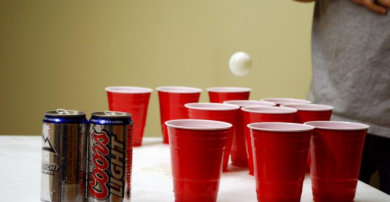 drinking pong