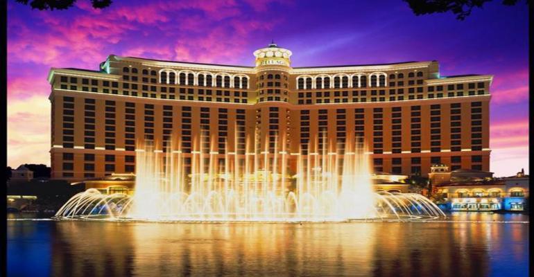 Built at a reported cost of 16 billion the Bellagio opened in 1998 and contains 3933 rooms It also boasts more than 200000 sq ft of meeting and convention space a 42000sqft shopping promenade that includes brands such as Prada Channel Giorgio Armani and Bottega Veneta and a 100000sqft casino among other amenities MGM Resorts International owns the property