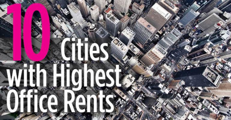10 Cities With Highest Office Rents