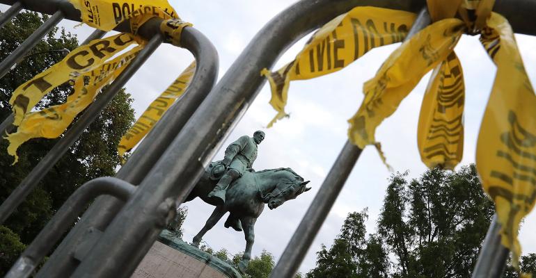 General Lee statue Charlottesville