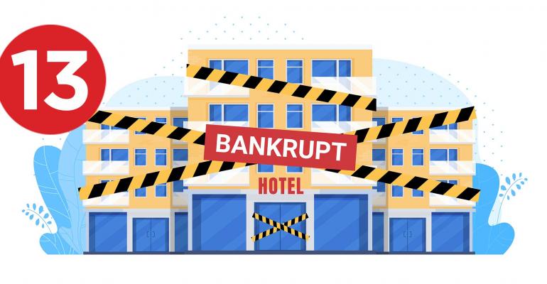 bankrupt hotel