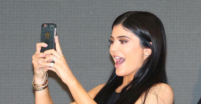 Kylie Jenner selfie