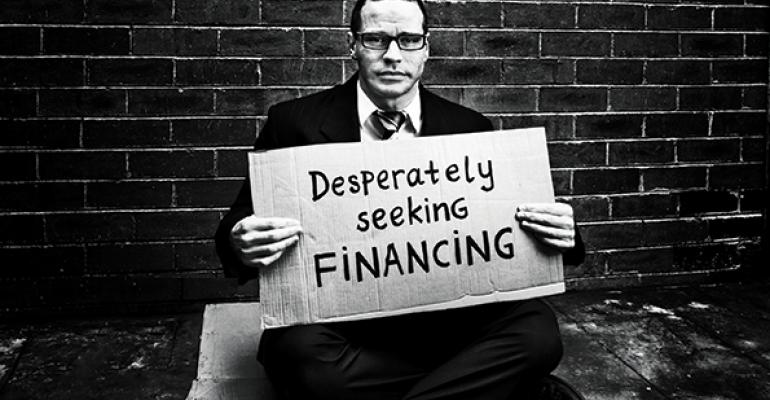 desperately seeking financing
