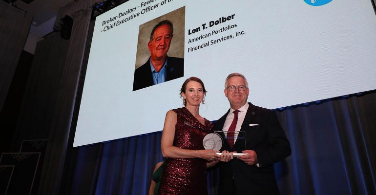 Lon Dolber American Portfolios Wealthies Awards