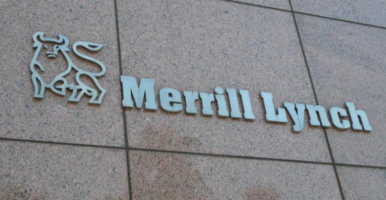 A Merrill Lynch sign.
