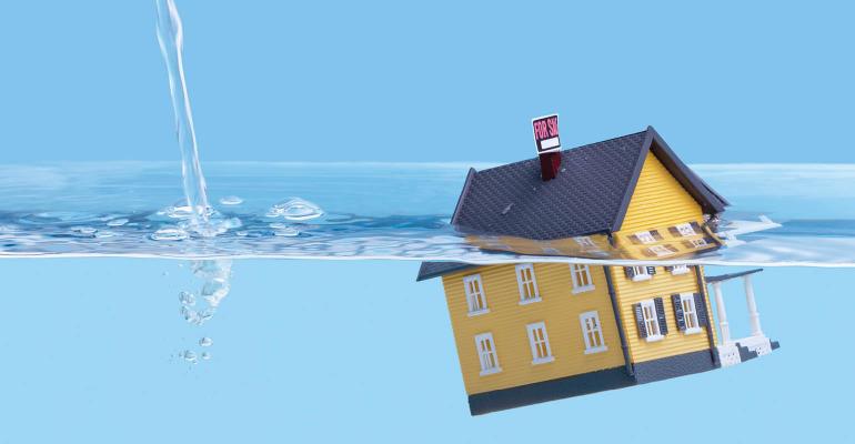 mortgage house under water