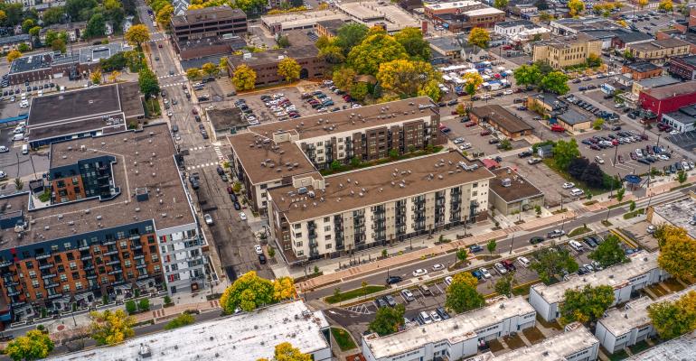 multifamily aerial view