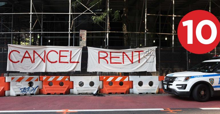 cancel rent banner