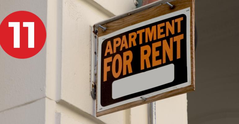 apartments for rent sign