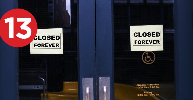 closed forever sign