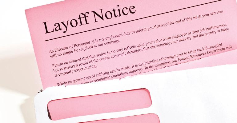 pink slip layoff notice