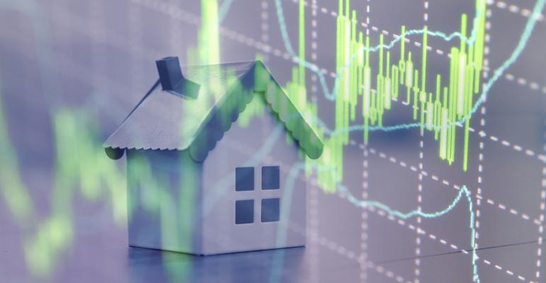 house stock market graph