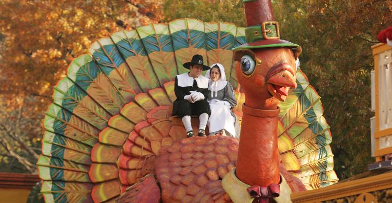 Thanksgiving parade turkey