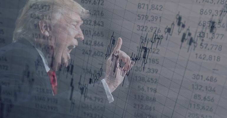 Trump stocks volatility