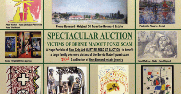 Madoff Ponzi Scam Auction, Picasso, Miro, Jewels!