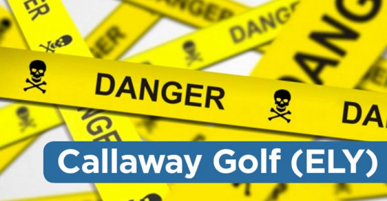 Danger Zone: Callaway Golf (ELY)