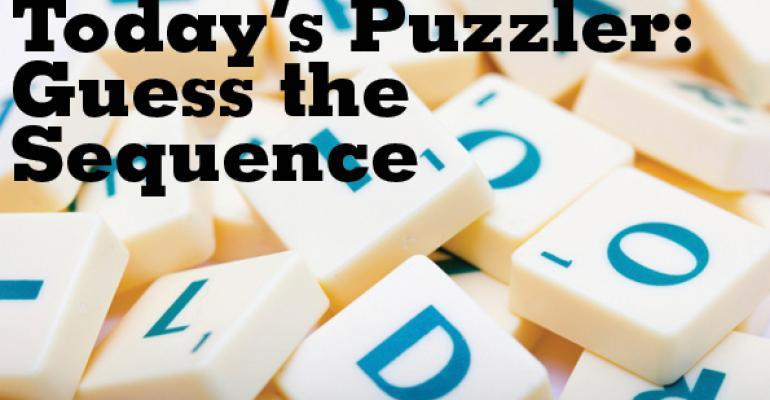 The Puzzler #39: Guess The Sequence    