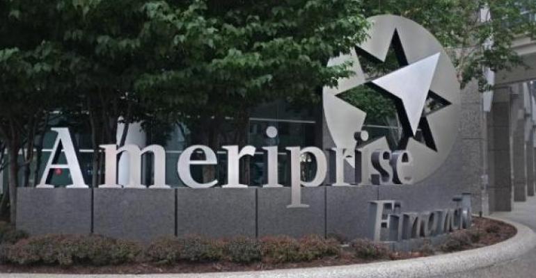 Ameriprise Advisor Count Down, Productivity Up
