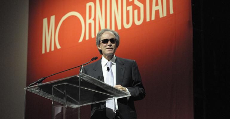 Bill Gross gave the keynote address at the Morningstar Investment Conference in June