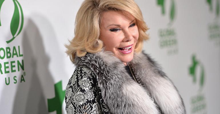 Joan Rivers joked was she really joking that she wanted a fabulously elaborate funeral