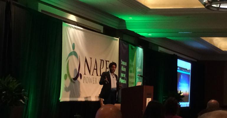 Hardeep Walia cofounder and CEO of Motif Investing speaks at NAPFA39s fall conference in Charlotte NC