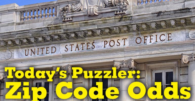 The Puzzler #45 Part 1: Zip Code Odds