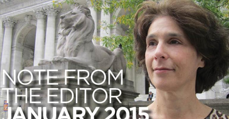 Note From The Editor: February 2015