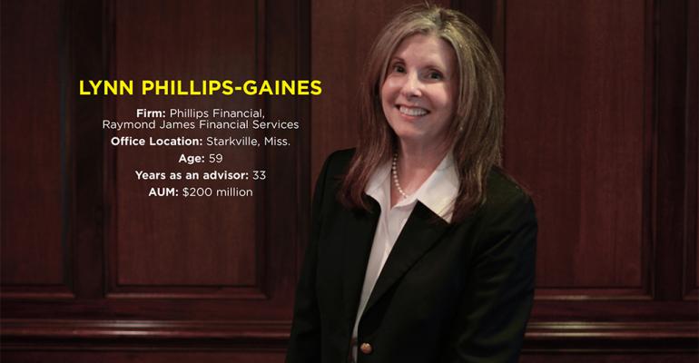 Advisors With Heart Awards 2015: Lynn Phillips-Gaines 