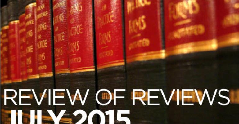 Review of Reviews: “Forfeiting Trust,” 57 Wm. &amp; Mary L. Rev. (2015)
