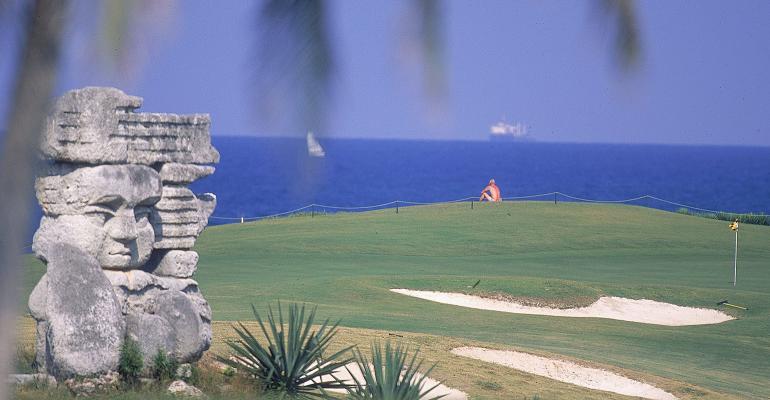 The Varedero Golf Club is one of only two golf courses right now in Cuba