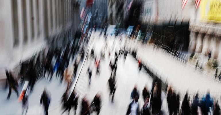 Wall Street blur