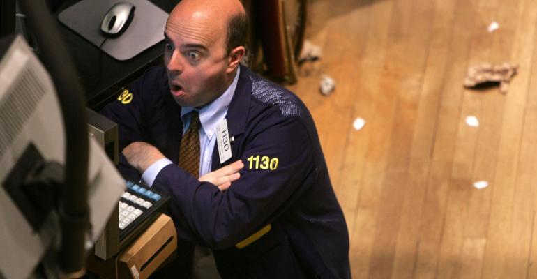 stock market trader face