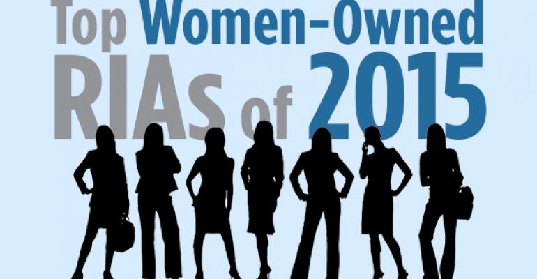 The Top 10 Women-Owned RIAs of 2015