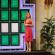 Cohost Vanna White greets the contestants during a taping of Wheel Of Fortune Celebrity Week
