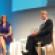 Mohamed ElErian on stage with Jill Schlesinger business analyst for CBS News at the LinkedIn39s FinanceConnect conference 