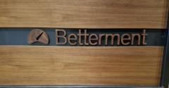 Betterment sign