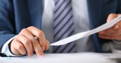 business pen paperwork IRS audit