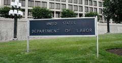 U.S. Department of Labor sign